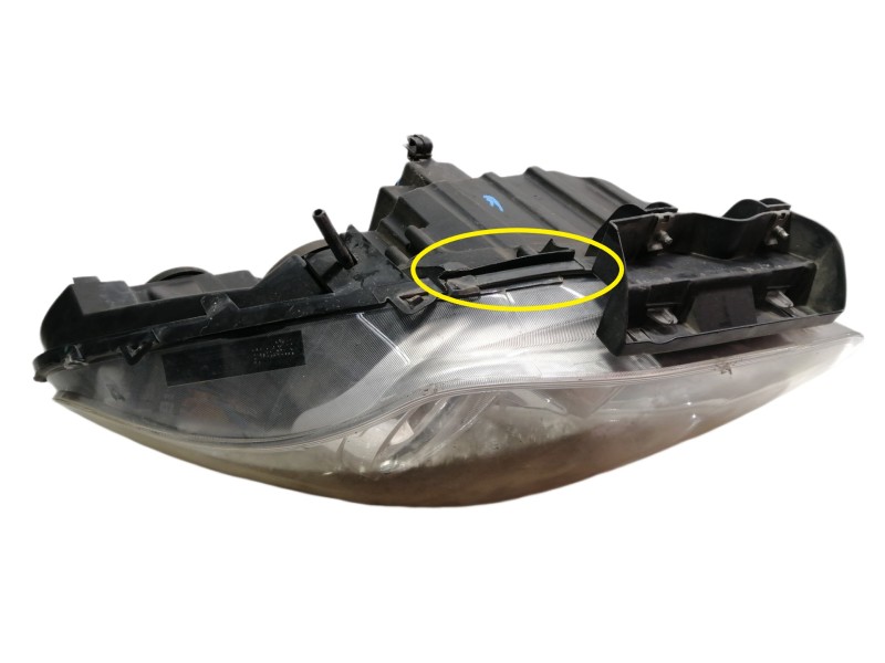 Recambio de faro izquierdo para fiat doblo cargo basis kasten referencia OEM IAM 51810672  