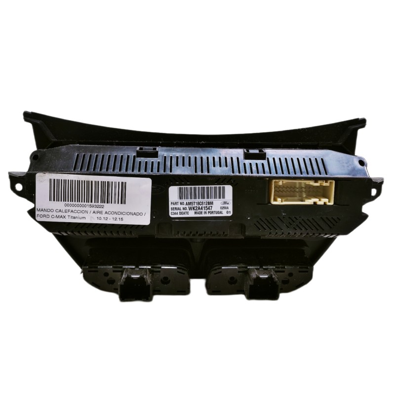 Recambio de mando calefaccion / aire acondicionado para ford c-max titanium referencia OEM IAM AM5T18C612BM 0259A 