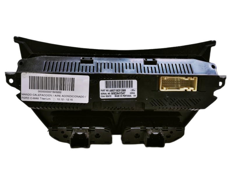Recambio de mando calefaccion / aire acondicionado para ford c-max titanium referencia OEM IAM AM5T18C612BM 0259A 