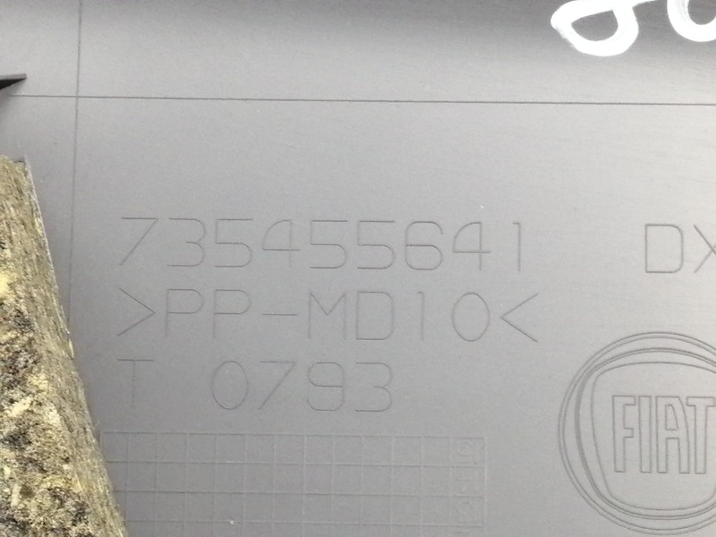 Recambio de guarnecido puerta delantera derecha para fiat doblo cargo basis kasten referencia OEM IAM 735469697 735455641 / 7355