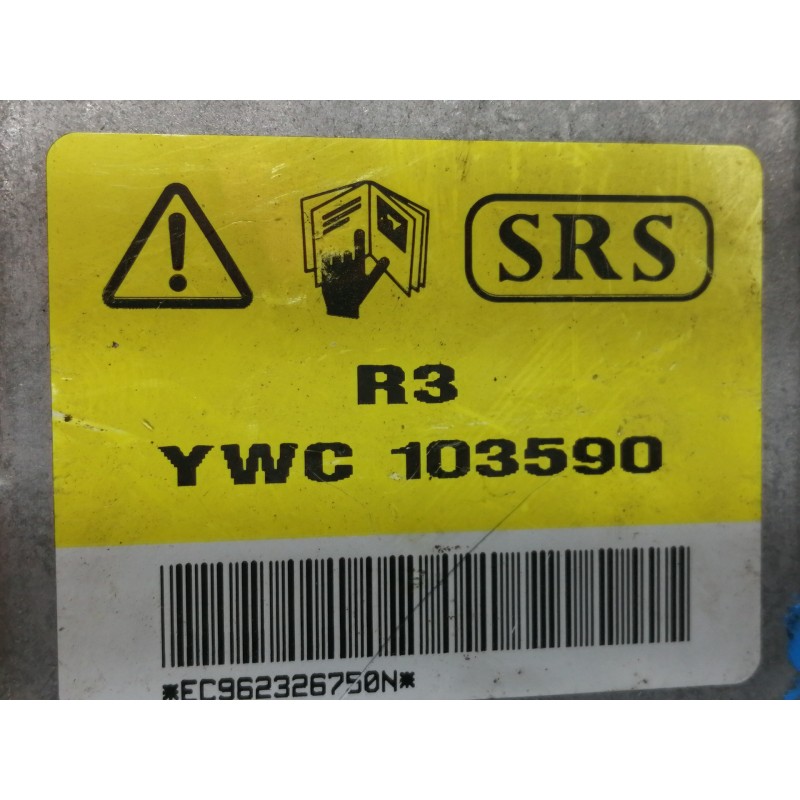 Recambio de centralita airbag para mg serie 200 (rf) 220 d (3-ptas.) referencia OEM IAM YWC103590  