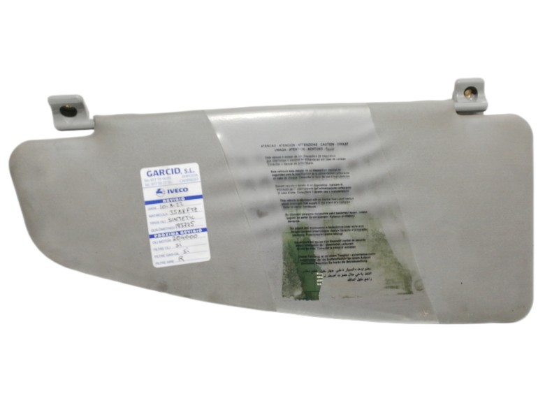 Recambio de parasol izquierdo para fiat doblo (119) 1.3 16v multijet active com. (55kw) referencia OEM IAM   