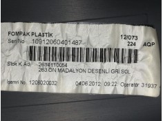 Recambio de guarnecido puerta delantera izquierda para fiat doblo cargo basis kasten referencia OEM IAM 735469699 7355078340E /  2