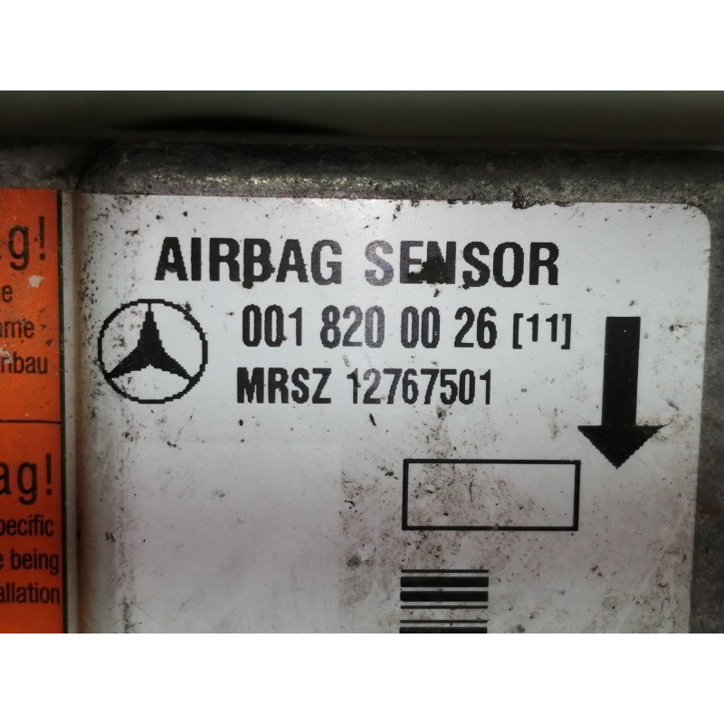 Recambio de centralita airbag para mercedes-benz clase e (w210) berlina diesel 290 turbodiesel (210.017) referencia OEM IAM 0018