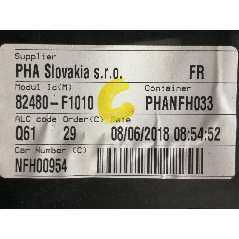 Recambio de elevalunas delantero derecho para kia sportage drive 2wd referencia OEM IAM 82480F1010 82460F1000 01100849413 928013