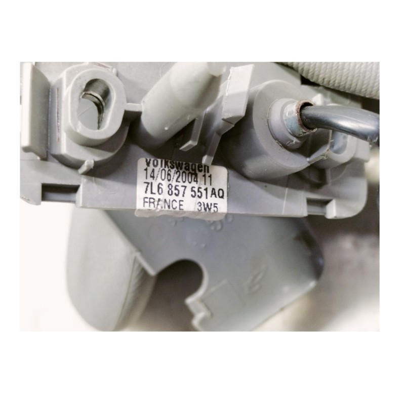 Recambio de parasol izquierdo para volkswagen touareg (7la) 2.5 tdi referencia OEM IAM 7L6857551AQ  