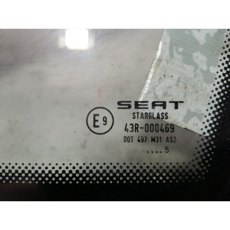 Recambio de luna custodia delantera izquierda para seat altea (5p1) reference referencia OEM IAM 43R000469 497M31AS2 CRISTAL