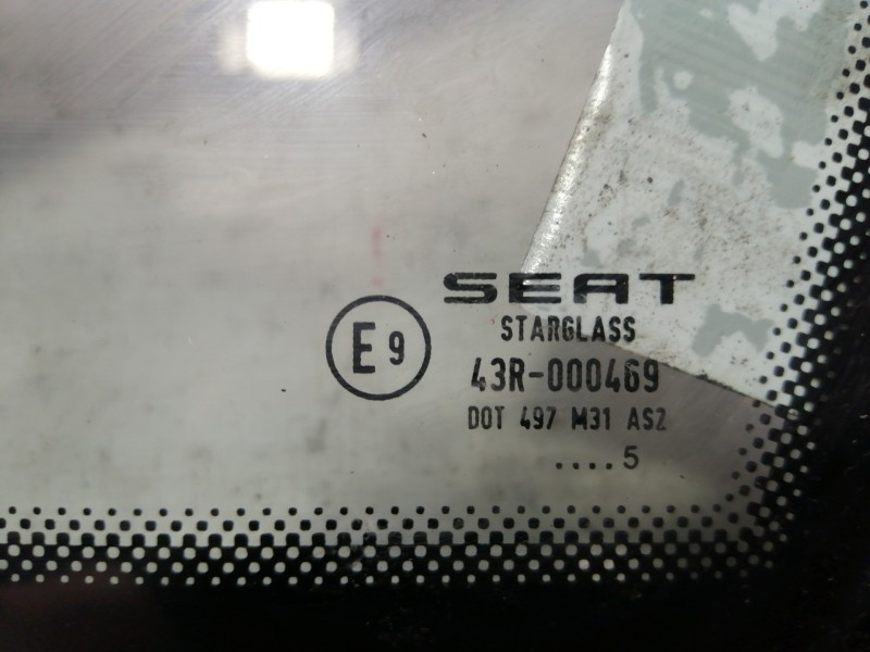 Recambio de luna custodia delantera izquierda para seat altea (5p1) reference referencia OEM IAM 43R000469 497M31AS2 CRISTAL