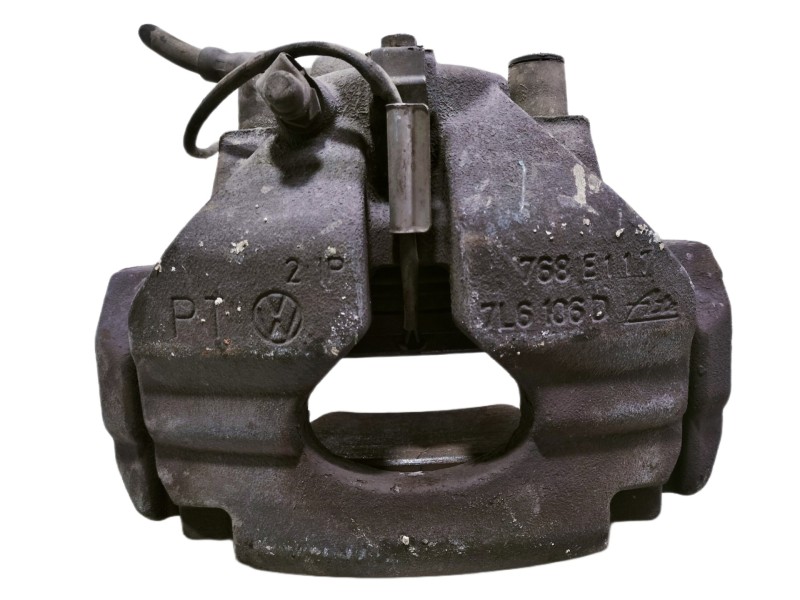 Recambio de pinza freno delantera derecha para volkswagen touareg (7la) 2.5 tdi referencia OEM IAM 7L6615124F  