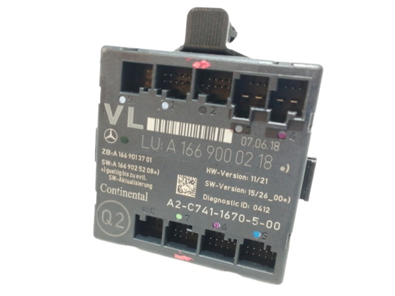 Recambio de modulo electronico para mercedes-benz clase gla (w156) gla 180 (156.942) referencia OEM IAM A1669000218 A1669013701 