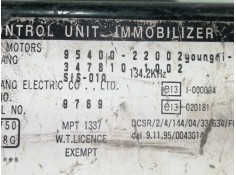 Recambio de centralita inmovilizador para hyundai accent (lc) gl 4p referencia OEM IAM 954002200   2
