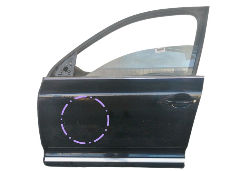 Recambio de puerta delantera izquierda para volkswagen touareg (7la) 2.5 tdi referencia OEM IAM COMPLETA  