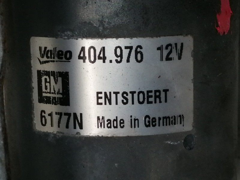 Recambio de motor limpia delantero para opel zafira b cosmo referencia OEM IAM 404976 6177N 