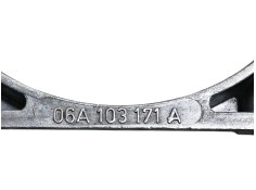 Recambio de soporte para audi tt (8n3/8n9) 1.8 t coupe (132kw) referencia OEM IAM 06A103171A  SOPORTE RETEN CIGUEÑAL LADO CAMBIO 2