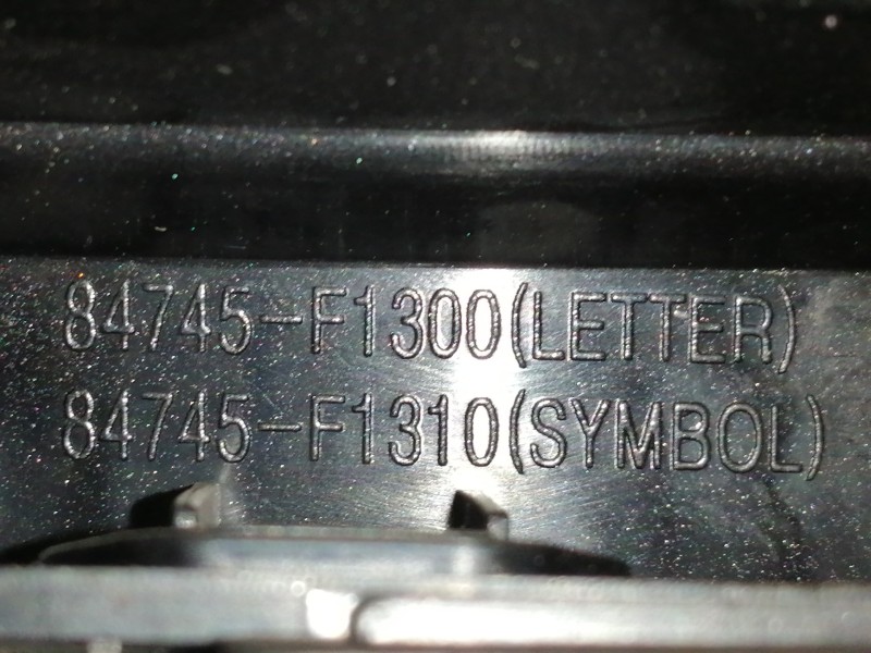 Recambio de mando calefaccion / aire acondicionado para kia sportage drive 2wd referencia OEM IAM 97250F1401AK5 97250F1XXX L40AN