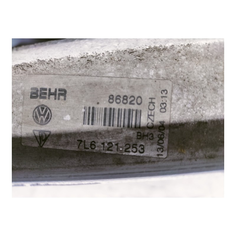 Recambio de radiador agua para volkswagen touareg (7la) 2.5 tdi referencia OEM IAM 7L6121253 86820 