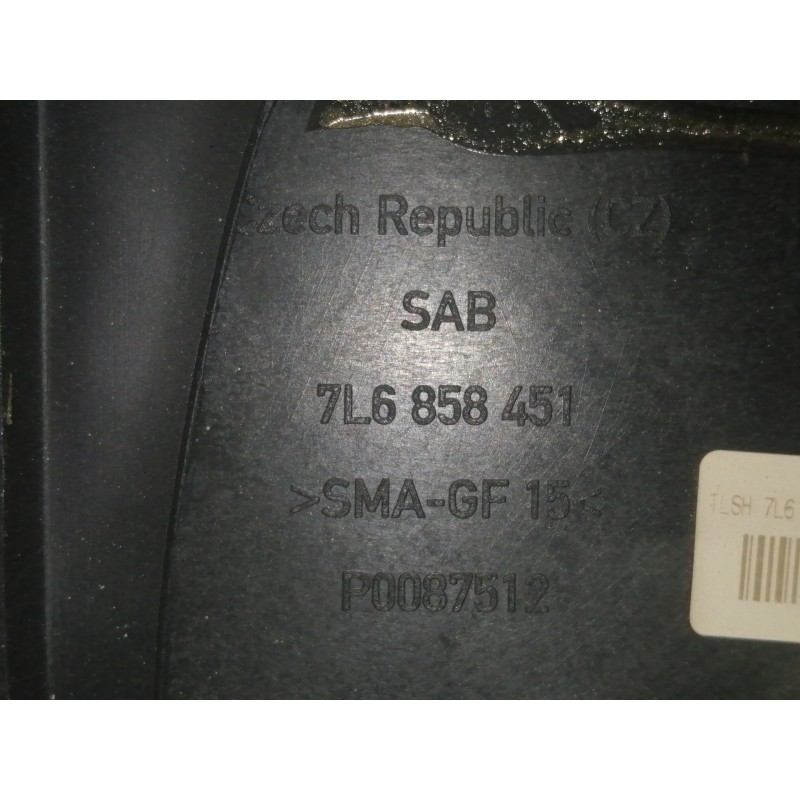 Recambio de salpicadero para volkswagen touareg (7la) 2.5 tdi referencia OEM IAM 7L6858451 7L0880202 7L6858904 