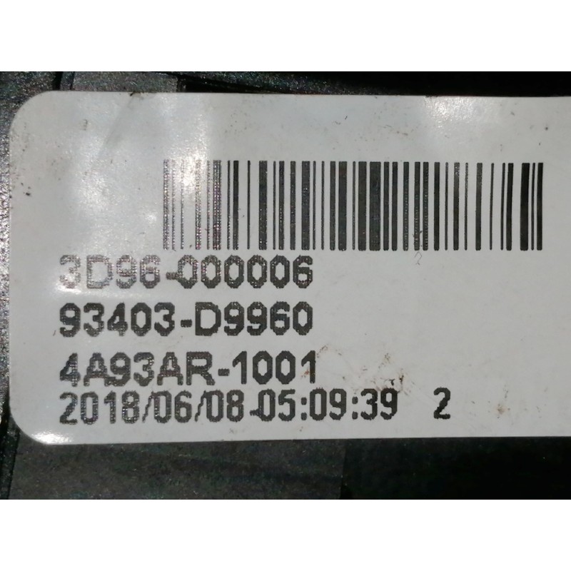 Recambio de mando multifuncion para kia sportage drive 2wd referencia OEM IAM 93403D9960 3D96000006 4A93AR101 