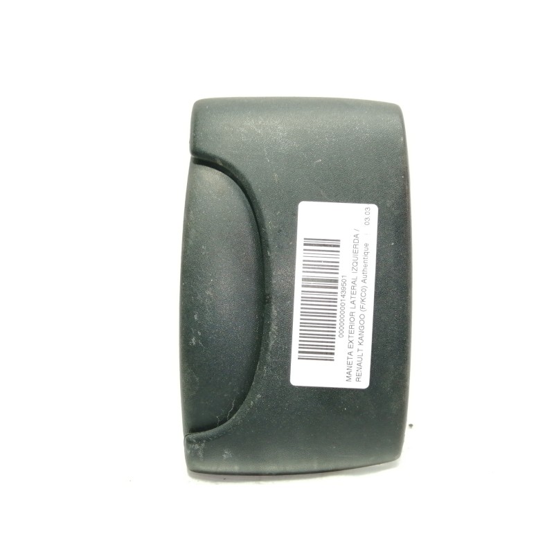 Recambio de maneta exterior lateral izquierda para renault kangoo (f/kc0) authentique referencia OEM IAM 7700354527  