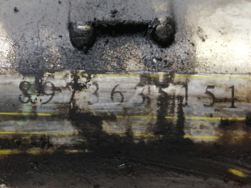 Recambio de enfriador egr para opel meriva blue line referencia OEM IAM 8973635151  