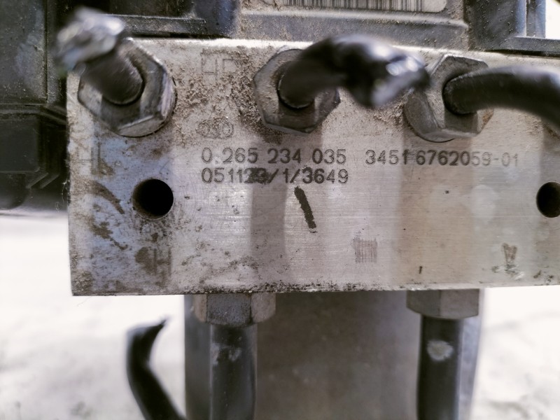 Recambio de abs para bmw x3 (e83) 3.0 turbodiesel cat referencia OEM IAM 0265234035 3451676205901 3451342468202 