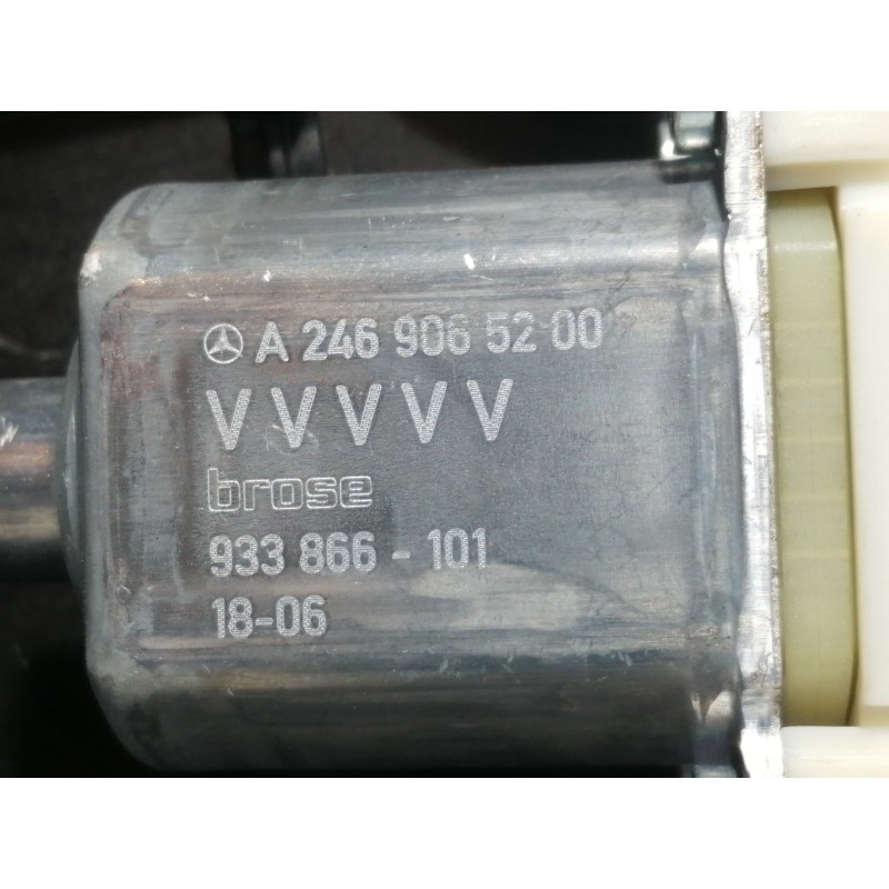 Recambio de elevalunas delantero derecho para mercedes-benz clase gla (w156) gla 180 (156.942) referencia OEM IAM A2469065200 93