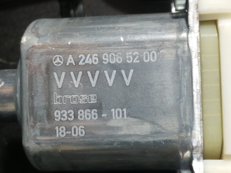 Recambio de elevalunas delantero derecho para mercedes-benz clase gla (w156) gla 180 (156.942) referencia OEM IAM A2469065200 93