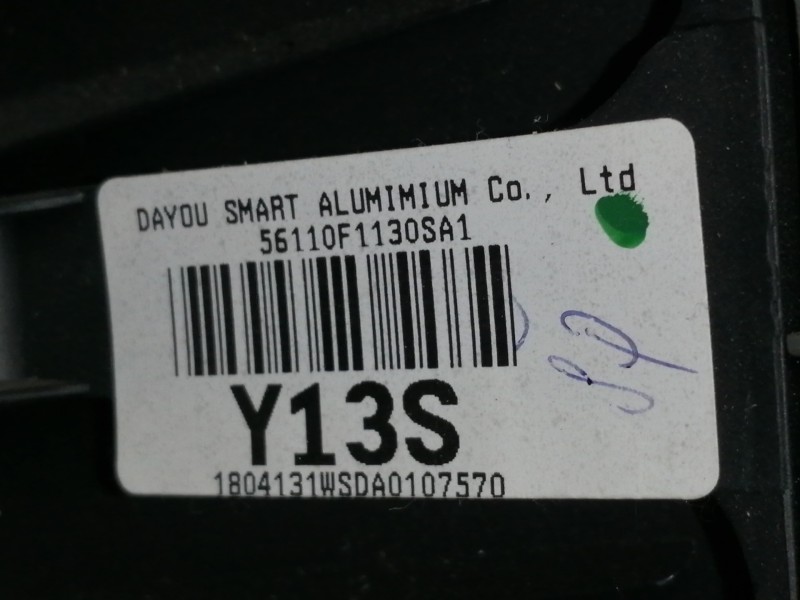 Recambio de volante para kia sportage drive 2wd referencia OEM IAM 56130D9000 180414011350 96720F1120 4A929S1000 1804110568 5611