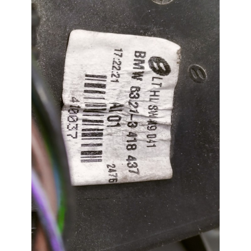 Recambio de piloto trasero izquierdo para bmw x3 (e83) 3.0 turbodiesel cat referencia OEM IAM 63213418437  