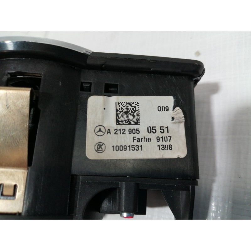 Recambio de mando luces para mercedes-benz clase gla (w156) gla 180 (156.942) referencia OEM IAM A2129050551 10091531 
