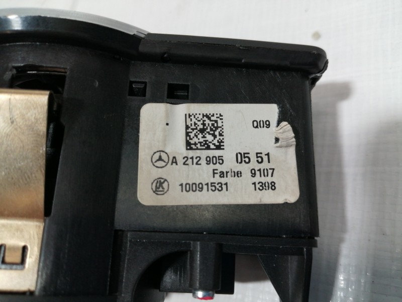 Recambio de mando luces para mercedes-benz clase gla (w156) gla 180 (156.942) referencia OEM IAM A2129050551 10091531 