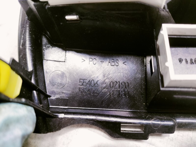 Recambio de mando calefaccion / aire acondicionado para toyota auris luna referencia OEM IAM 5540602190 61848A0 61847A0 55406021