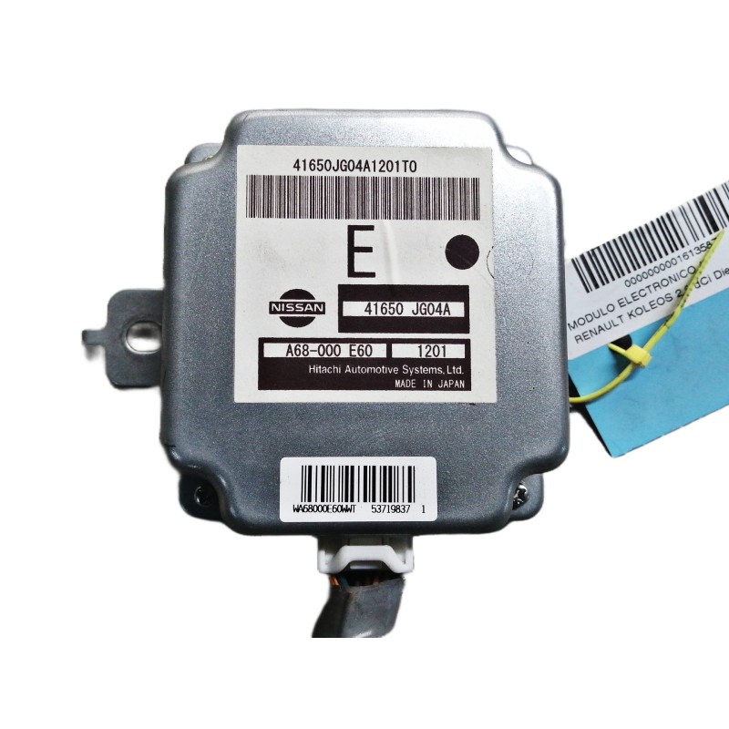 Recambio de modulo electronico para renault koleos 2.0 dci diesel fap referencia OEM IAM 41650JG04A A68000E60 1201 