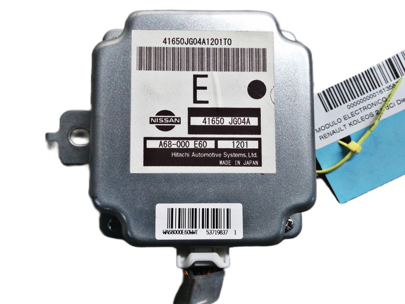 Recambio de modulo electronico para renault koleos 2.0 dci diesel fap referencia OEM IAM 41650JG04A A68000E60 1201 