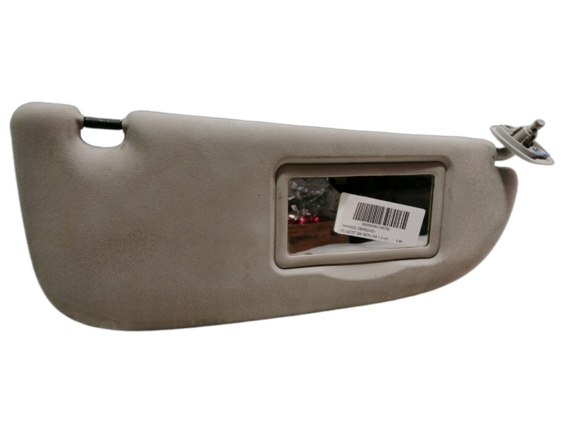 Recambio de parasol derecho para peugeot 206 berlina 1.4 hdi referencia OEM IAM   