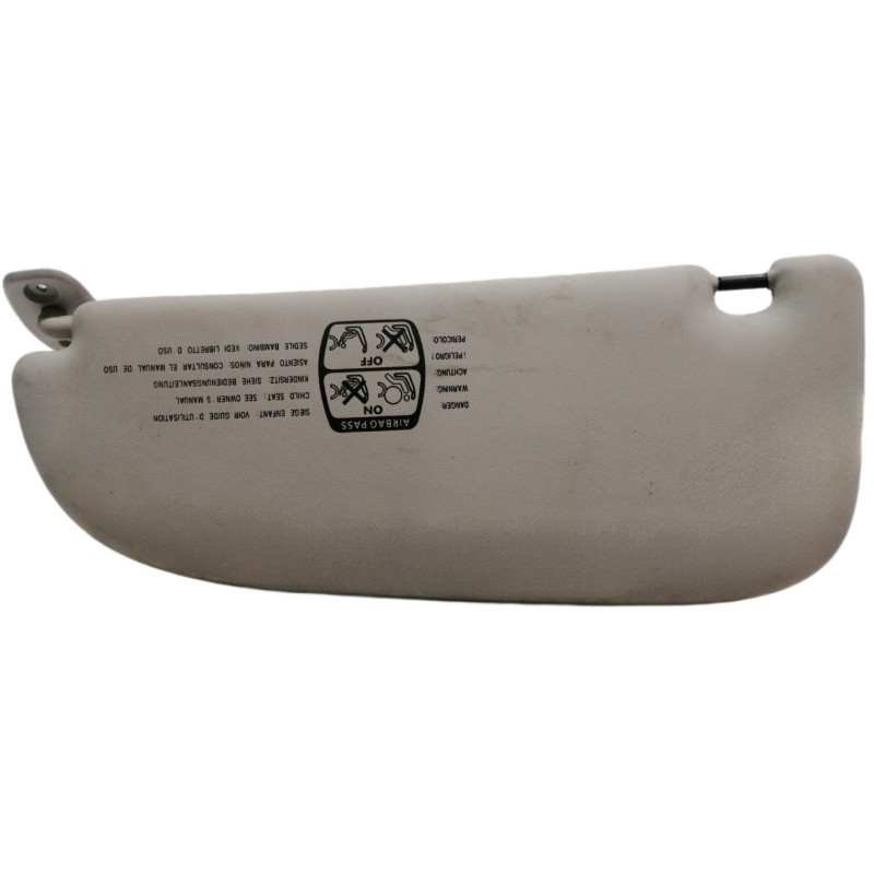 Recambio de parasol derecho para peugeot 206 berlina 1.4 hdi referencia OEM IAM   