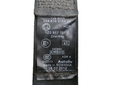 Recambio de cinturon seguridad delantero izquierdo para skoda octavia berlina (1z3) ambition referencia OEM IAM 1Z0857701C   2