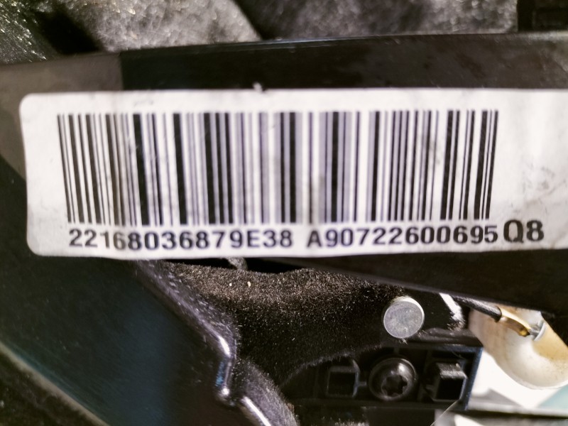 Recambio de guantera para mercedes-benz clase s (w221) berlina 600 (221.176) referencia OEM IAM A90722600695 A2216800591 