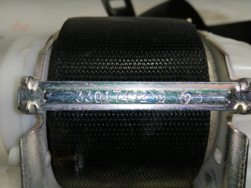 Recambio de cinturon seguridad delantero derecho para bmw serie 1 berlina (e81/e87) 118d referencia OEM IAM 340032683 200807 233