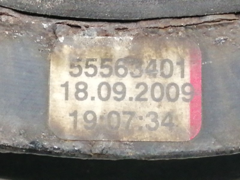 Recambio de polea cigueñal para opel insignia berlina cosmo referencia OEM IAM 55563401 722554909 