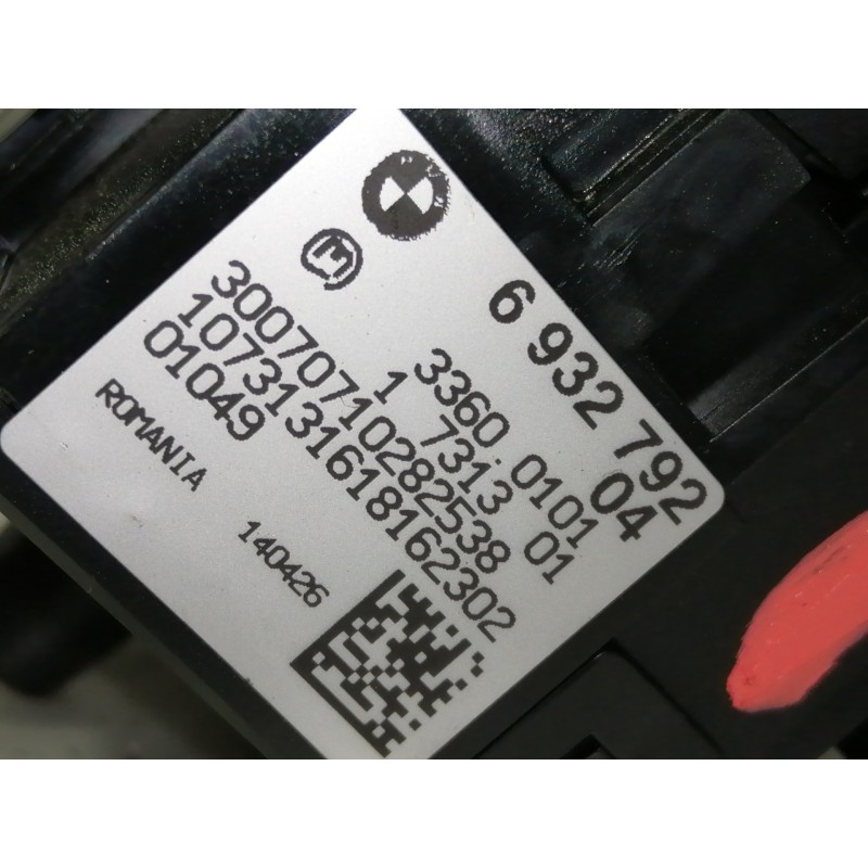 Recambio de mando luces para bmw serie 1 berlina (e81/e87) 118d referencia OEM IAM 693279204 33600101 1731301 30070710282538 107