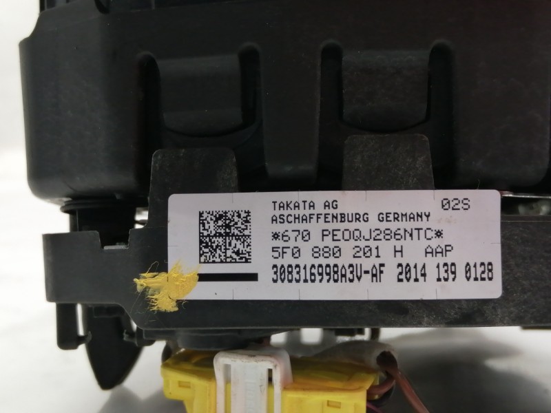 Recambio de airbag delantero izquierdo para seat toledo (kg3) style referencia OEM IAM 5F0880201H 5F0880201 