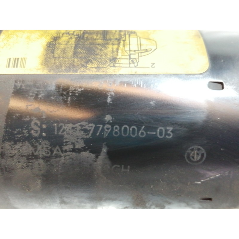 Recambio de motor arranque para bmw serie 1 berlina (e81/e87) 118d referencia OEM IAM 1241779800603  