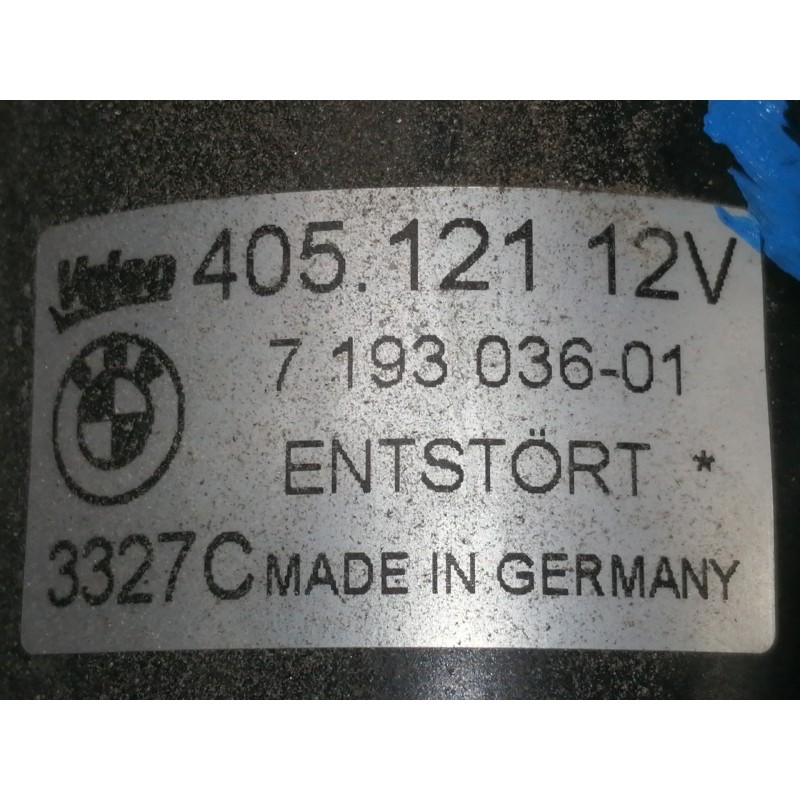 Recambio de motor limpia delantero para bmw serie 1 berlina (e81/e87) 118d referencia OEM IAM 719303601 719303601 3327C 405121