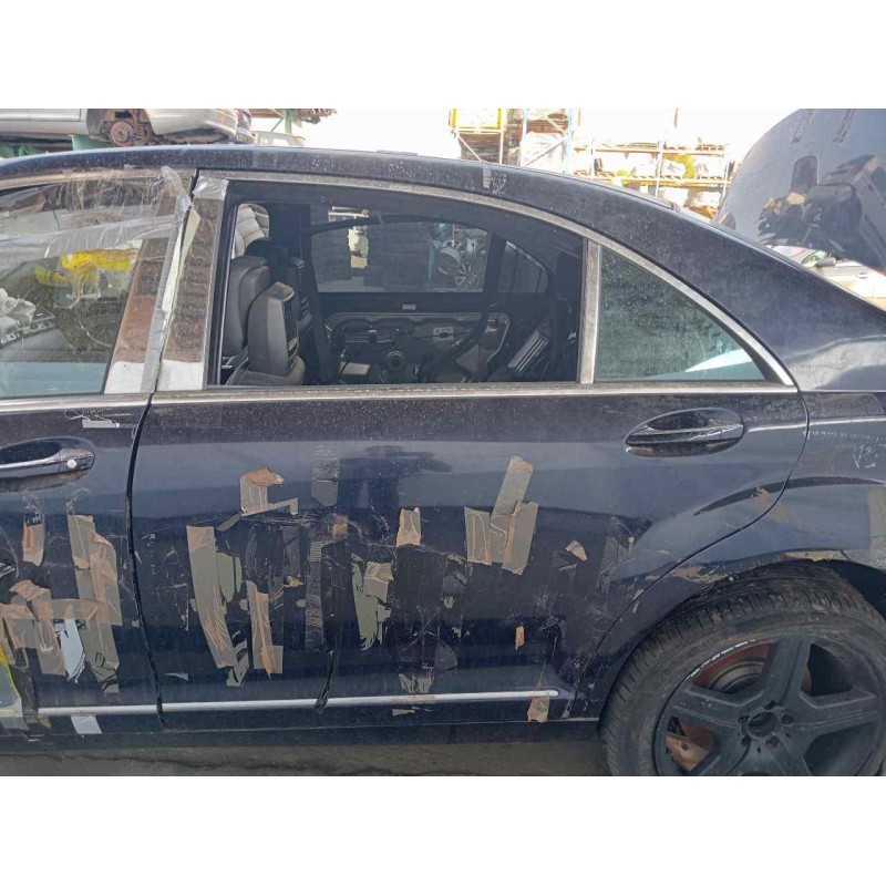 Recambio de puerta trasera izquierda para mercedes-benz clase s (w221) berlina 600 (221.176) referencia OEM IAM PARAPINTAR  
