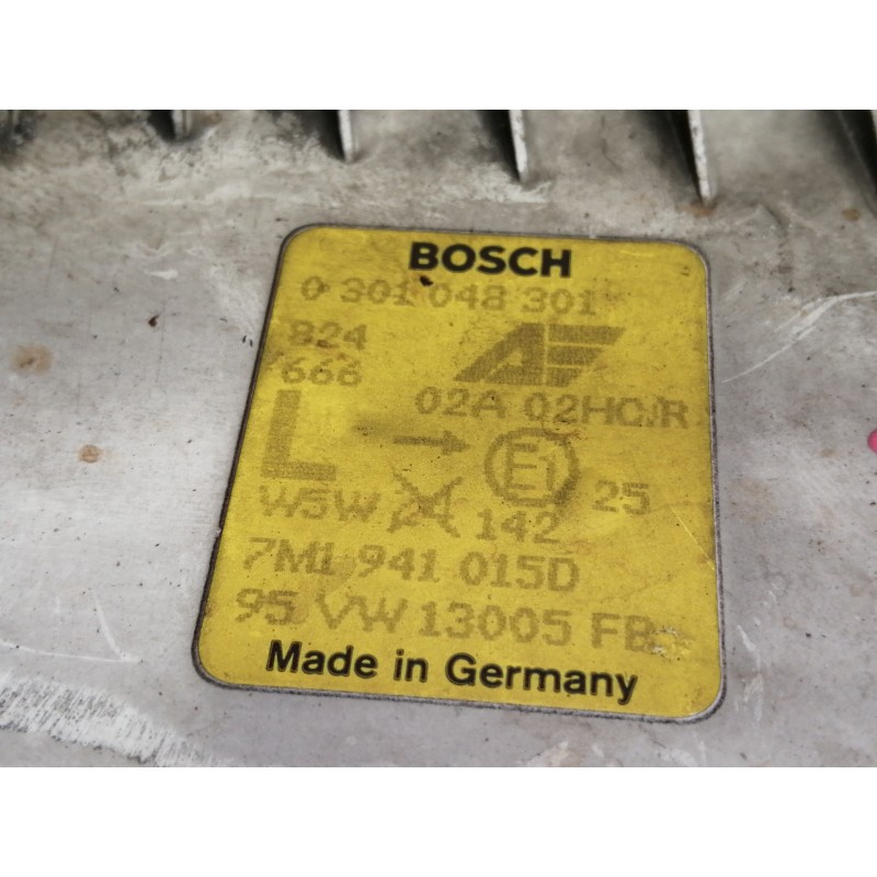 Recambio de faro izquierdo para seat alhambra (7v8) se referencia OEM IAM 7M1941015D 7M1941015 0301048301