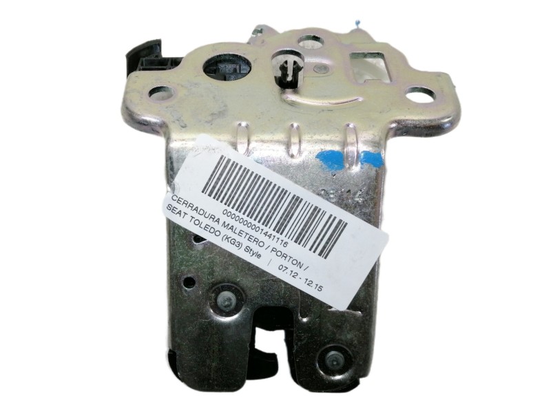 Recambio de cerradura maletero / porton para seat toledo (kg3) style referencia OEM IAM 5E0827505 151511 