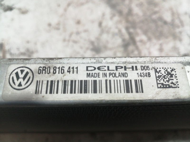 Recambio de condensador / radiador aire acondicionado para seat toledo (kg3) style referencia OEM IAM 6R0816411  