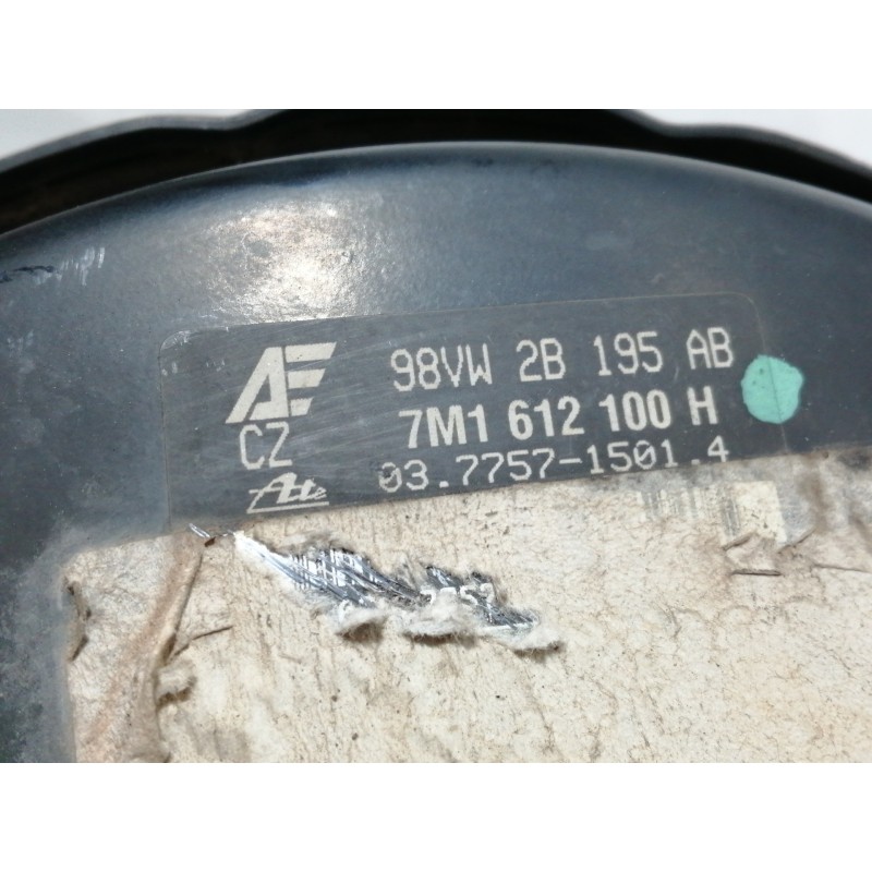 Recambio de servofreno para seat alhambra (7v8) se referencia OEM IAM 98VW2B195AB 7M1612100H 03775715014