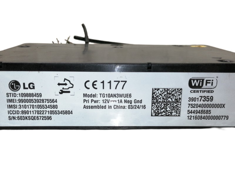 Recambio de modulo electronico para opel astra k lim. 5türig dynamic start/stop referencia OEM IAM 39017359 1216084000000779 544